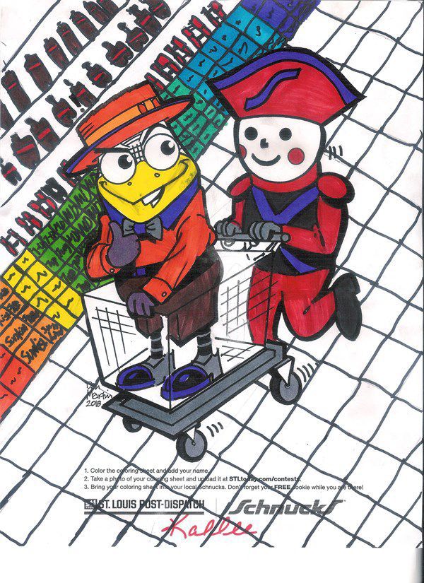 'Weatherbird and Schnucks Soldier' by Kallee